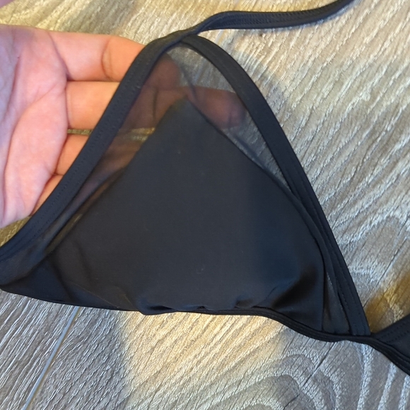 Aerie | Triangle Mesh Bikini Top - Picture 2 of 2